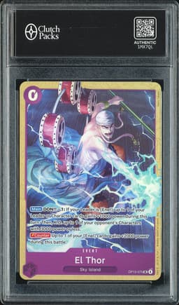 One Piece El Thor #OP15-075 Premium Card Collection Best Selection Vol. 6