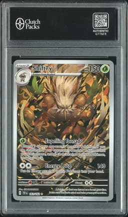 2024 Pokemon Temporal Forces Shiftry #163/162 Illustration Rare