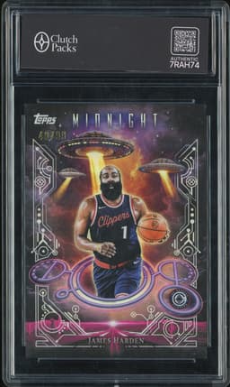 2025 Topps Midnight Daydreamers James Harden #DD-8 /99