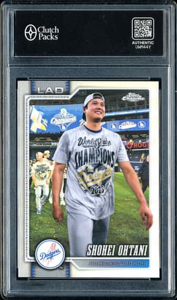 2026 Topps Chrome Shohei Ohtani #1 Image Variation Refractor