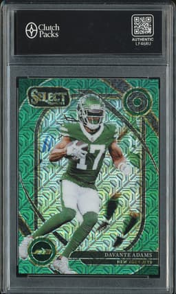 2024 Panini Select Club Level Davante Adams #245 Green /5