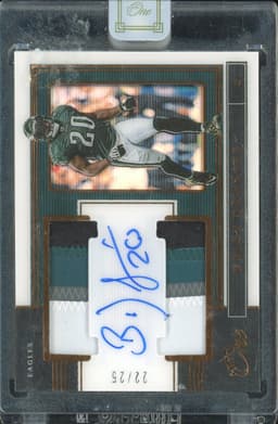 2019 Panini One Brian Dawkins #160 Patch Autograph /25