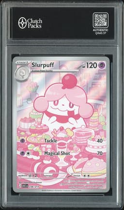 2026 Scarlet & Violet Journey Together Slurpuff #236/217 Illustration Rare