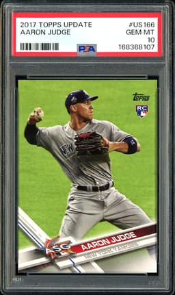 2017 Topps Update Aaron Judge #US166 PSA 10