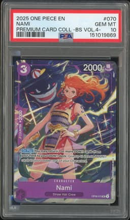 One Piece Nami #OP09-070 Emperors in the New World UC PSA 10