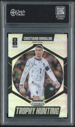 2025 Panini Prizm FIFA World Cup 2026 Trophy Hunting Cristiano Ronaldo #17
