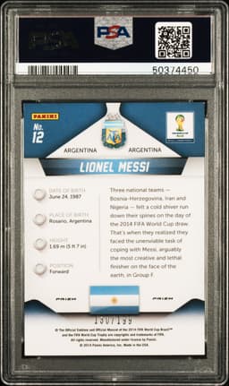 #12 LIONEL MESSI