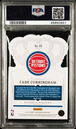 #69 CADE CUNNINGHAM