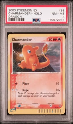 #98 CHARMANDER-HOLO
