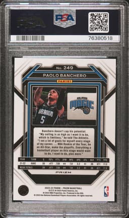#249 PAOLO BANCHERO