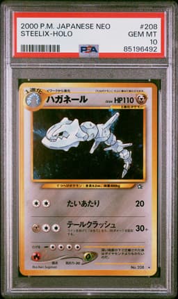 #208 STEELIX-HOLO
