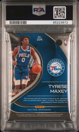 #204 TYRESE MAXEY