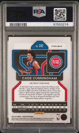 #282 CADE CUNNINGHAM