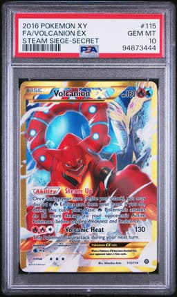 #115 FULL ART/VOLCANION EX