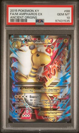 #88 FULL ART/M AMPHAROS EX