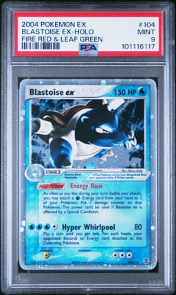 #104 BLASTOISE EX-HOLO