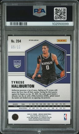 #204 TYRESE HALIBURTON