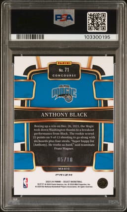 #71 ANTHONY BLACK