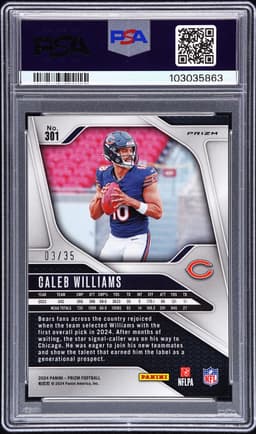 #301 CALEB WILLIAMS
