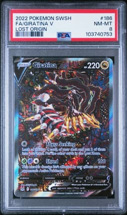 #186 FULL ART/GIRATINA V