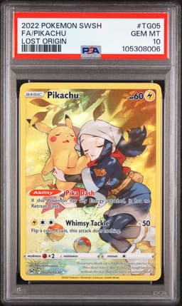 #TG05 FULL ART/PIKACHU