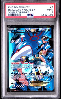 #6 FULL ART/TEAM AQUA'S KYOGRE EX