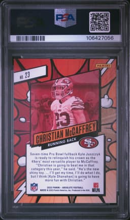 #23 CHRISTIAN McCAFFREY