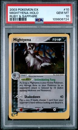 #10 MIGHTYENA-HOLO