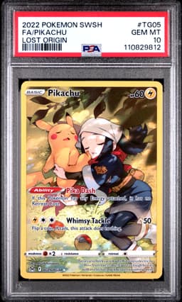 #TG05 FULL ART/PIKACHU