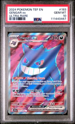 #193 GENGAR EX