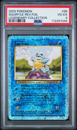 #95 SQUIRTLE-REVERSE FOIL