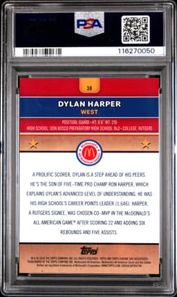 #38 DYLAN HARPER
