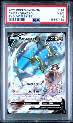 #194 FULL ART/RAYQUAZA V