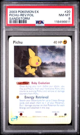 #20 PICHU-REVERSE FOIL