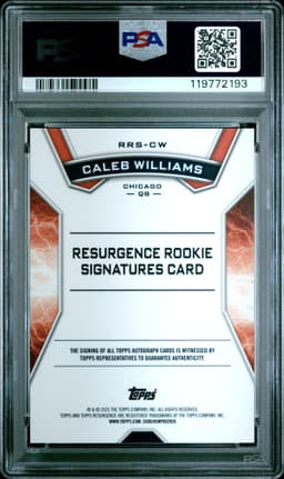 #RRSCW CALEB WILLIAMS