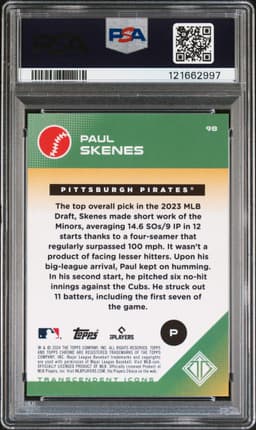 #98 PAUL SKENES