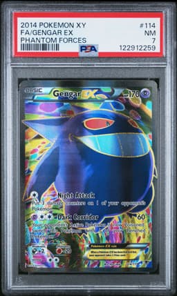 #114 FULL ART/GENGAR EX