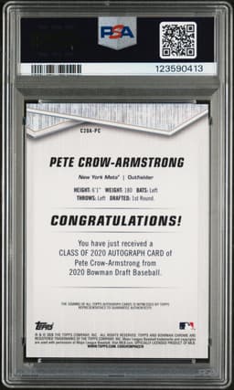 #C20APC PETE CROW-ARMSTRONG