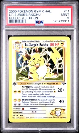 #11 LT. SURGE'S RAICHU