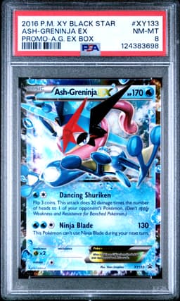 #XY133 ASH-GRENINJA EX