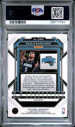 #249 PAOLO BANCHERO