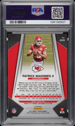 #269 PATRICK MAHOMES II