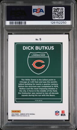 #9 DICK BUTKUS