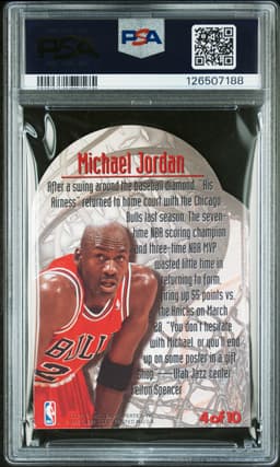 #4 MICHAEL JORDAN