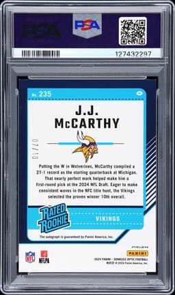 #235 JJ McCARTHY