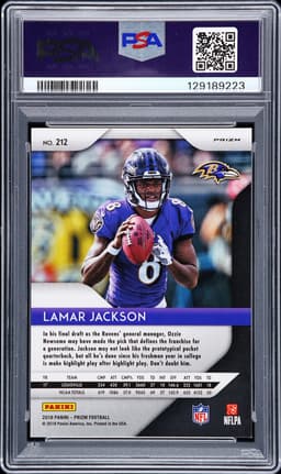 #212 LAMAR JACKSON