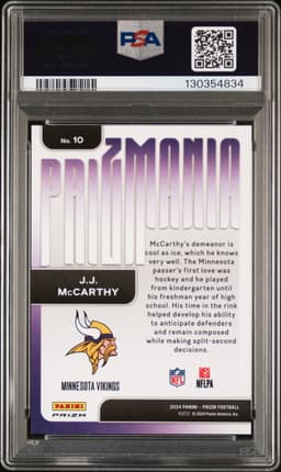 #10 JJ McCARTHY