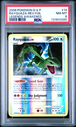 #14 RAYQUAZA-REVERSE FOIL