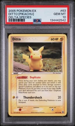 #63 DITTO [PIKACHU]