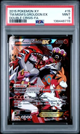 #15 FULL ART/TEAM MAGMA'S GROUDON EX